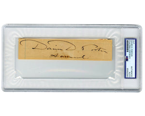 Admiral DAVID D. PORTER Signed Cut PSA Auto - Union Civil War Hero!