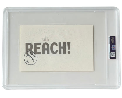 Muhammad Ali Triple Signed Sketch of Ali vs. Frazier Fight PSA Gem Mint 10