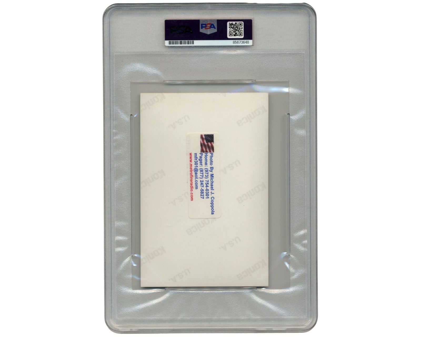 Original 9/11 World Trade Center Ground Zero Photograph by NJ Cop PSA Type III