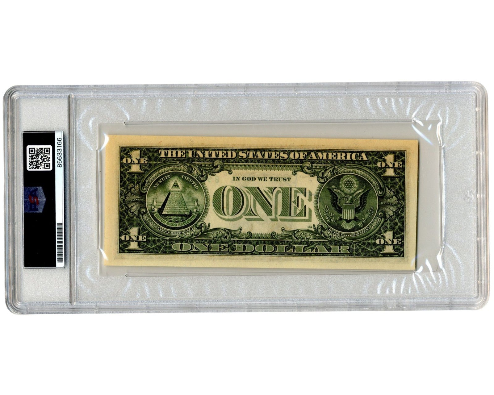 Apollo 12 Pilot Richard "Dick" Gordon Signed Currency $1 Dollar Bill PSA Auto