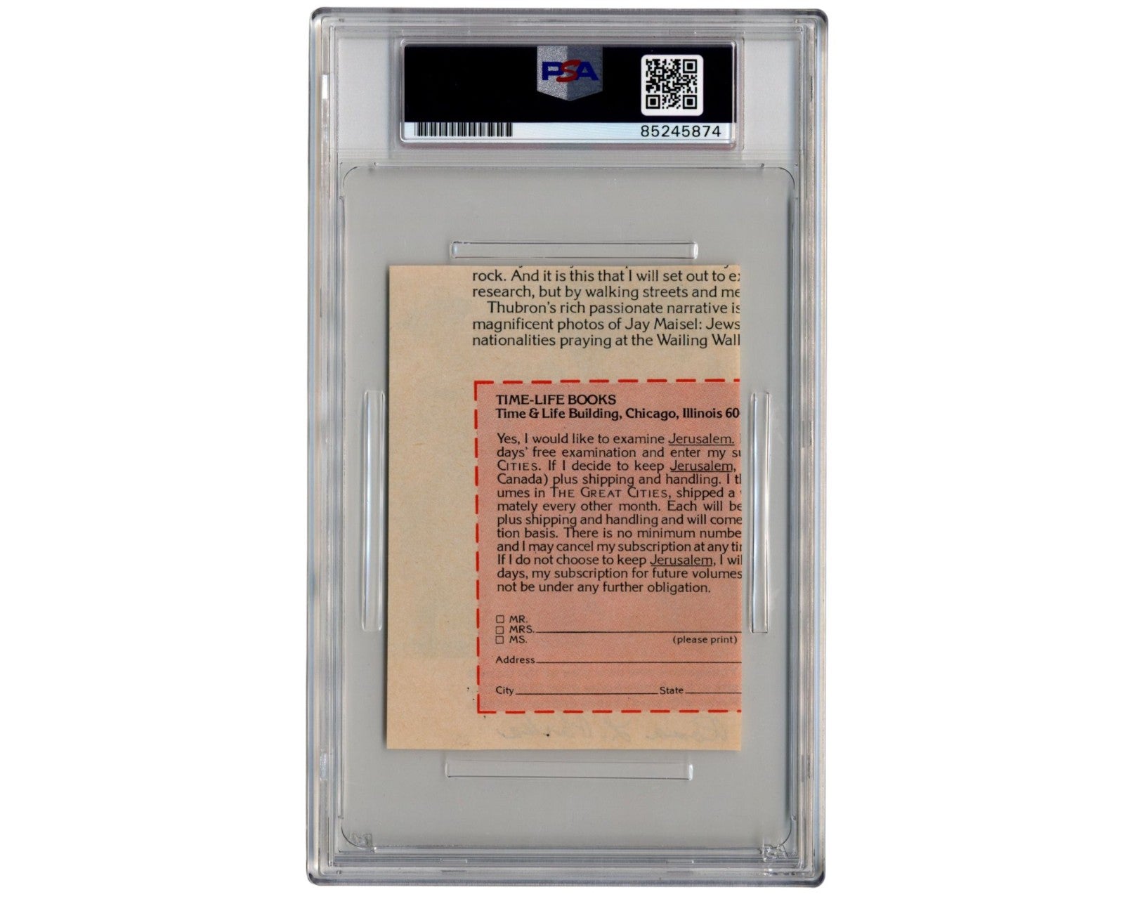 Civil Rights Icon Rosa Parks Signed Newspaper Cut PSA Gem Mint 10 Auto
