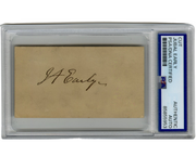 Civil War Confederate General Jubal Early Bold Signed Cut PSA Auto