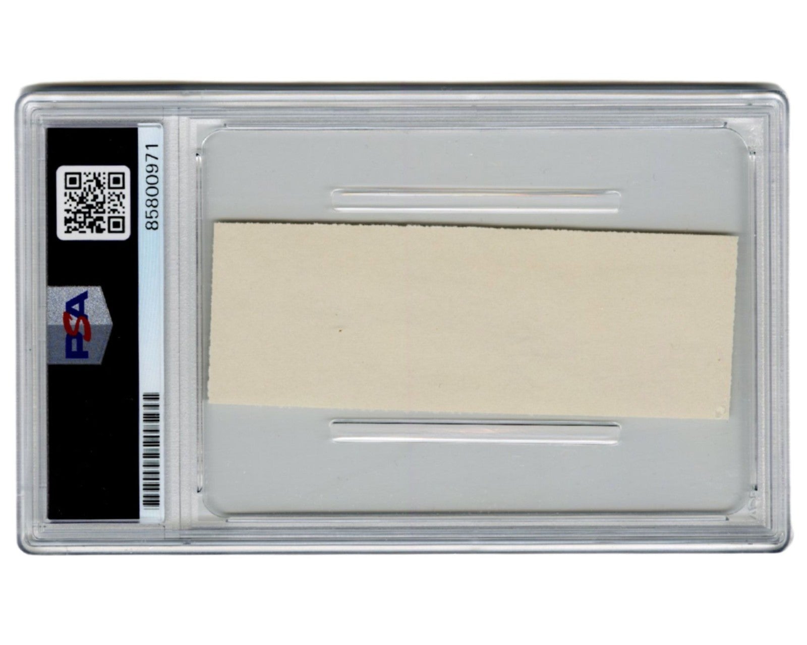 President John Tyler Signed Cut Signature, A Large & Bold PSA Auto!