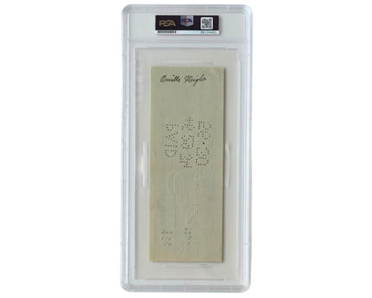 Aviator Orville Wright 2x Signed Check PSA Auto - Rare When Signed Twice!