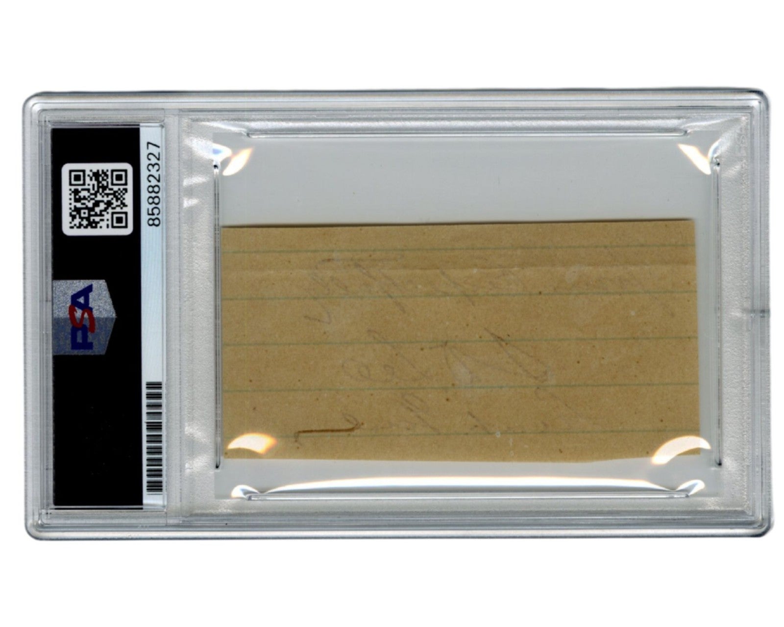 Civil War Confederate General Stephen D. Lee Signed Cut Autograph PSA Auto